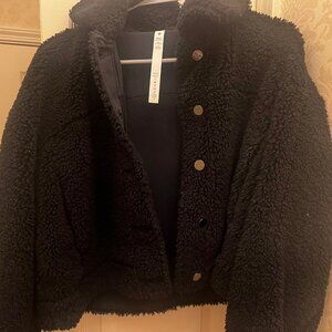 Lululemon Sherpa Cropped Coat